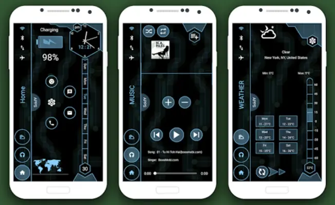 StripHightech Launcher android App screenshot 1